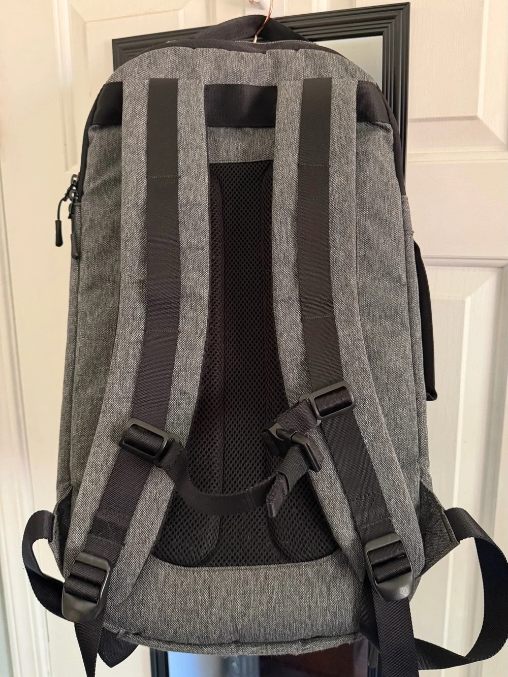 Aer SF Duffel Pack V1 Gray – Discontinued Travel Gym Work Backpack Laptop Bag